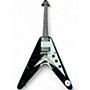 Used Epiphone Flying V Ebony Solid Body Electric Guitar Ebony