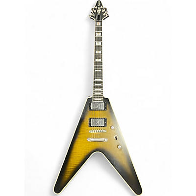 Used Epiphone Flying V Prophecy Green Solid Body Electric Guitar