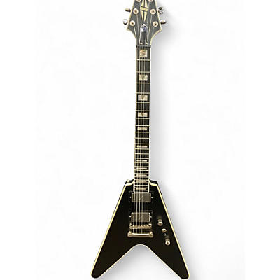 Used Epiphone Flying V Prophecy Jet Black Solid Body Electric Guitar