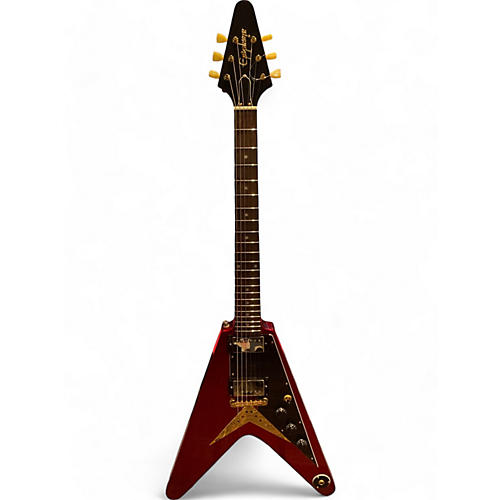 Epiphone Used Epiphone Flying V Red Solid Body Electric Guitar Red