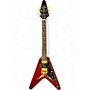 Used Epiphone Flying V Ruby Red Metallic Solid Body Electric Guitar Ruby Red Metallic