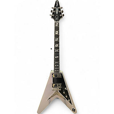 Used Epiphone Futura Flying V Custom Quicksilver Shift Solid Body Electric Guitar