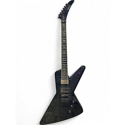 Used Epiphone Futura Prophecy Custom FX with Floyd Rose Black Solid Body Electric Guitar