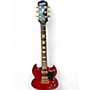 Used Epiphone G-400 DELUXE Trans Red Solid Body Electric Guitar Trans Red