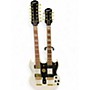 Used Epiphone G1275 Double Neck Alpine White Solid Body Electric Guitar Alpine White