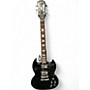 Used Epiphone G400 Black Solid Body Electric Guitar Black
