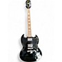 Used Epiphone G400 Black Solid Body Electric Guitar Black