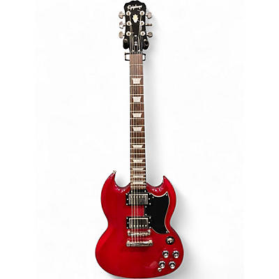 Used Epiphone G400 Cherry Solid Body Electric Guitar
