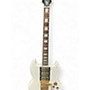 Used Epiphone G400 Custom Alpine White Solid Body Electric Guitar Alpine White