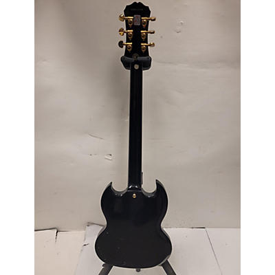 Epiphone Used Epiphone G400 Custom Black Solid Body Electric Guitar