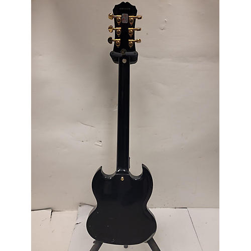 Epiphone Used Epiphone G400 Custom Black Solid Body Electric Guitar Black