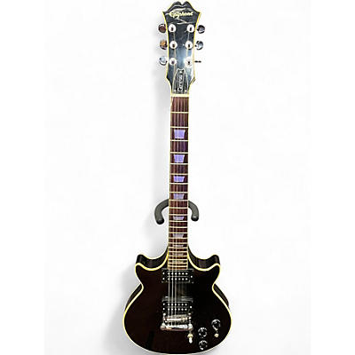 Used Epiphone Genesis Deluxe Pro Black Solid Body Electric Guitar