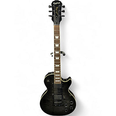 Used Epiphone Gibson Ebony Burst Solid Body Electric Guitar