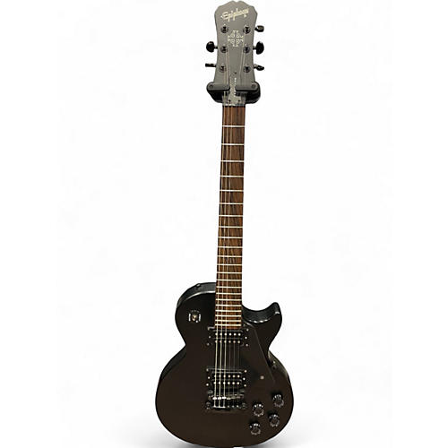 Used Epiphone Goth Les Paul Satin Black Solid Body Electric Guitar Satin Black