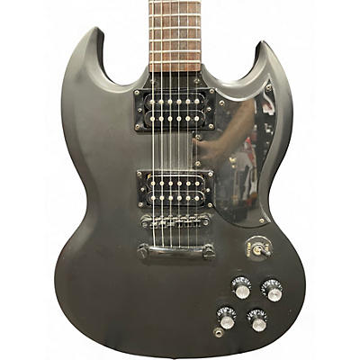 Used Epiphone Goth SG Black Solid Body Electric Guitar