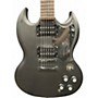 Used Epiphone Goth SG Black Solid Body Electric Guitar Black