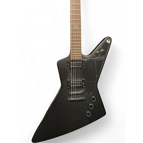 Used Epiphone Gothic 1958 Explorer satin black Solid Body Electric Guitar satin black