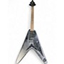 Used Epiphone Gothic '58 Flying V Black Solid Body Electric Guitar Black