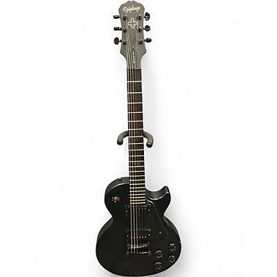 Used Epiphone Gothic Les Paul Studio Black Solid Body Electric Guitar