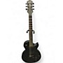 Used Epiphone Gothic Les Paul Studio Black Solid Body Electric Guitar Black