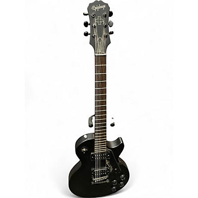 Used Epiphone Gothic Les Paul Studio Black Solid Body Electric Guitar