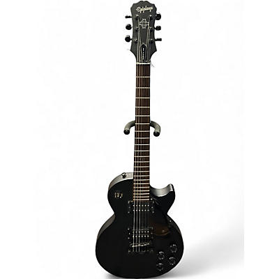 Used Epiphone Gothic Les Paul Studio Matte Black Solid Body Electric Guitar