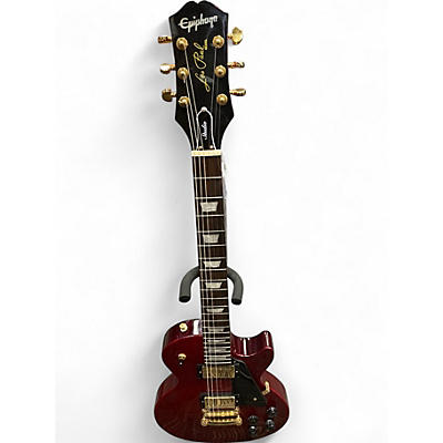 Used Epiphone Gothic Les Paul Studio Wine Red Solid Body Electric Guitar