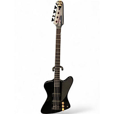 Used Epiphone Gothic Thunderbird IV Black Electric Bass Guitar
