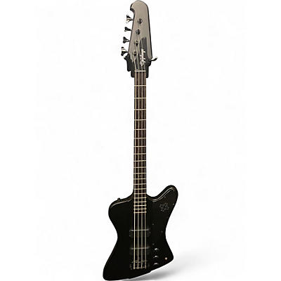Used Epiphone Gothic Thunderbird IV Satin Black Electric Bass Guitar