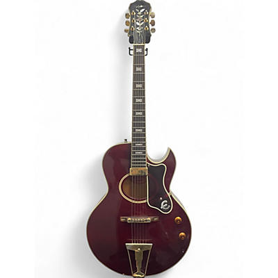 Used Epiphone HOWARD ROBERTS Wine Red Acoustic Guitar