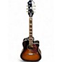 Used Epiphone HUMMINGBIRD EC STUDIO Tobacco Sunburst Acoustic Electric Guitar Tobacco Sunburst