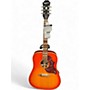Used Epiphone HUMMINGBIRD PRO FC Sunburst Acoustic Electric Guitar Sunburst