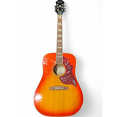 Used Epiphone HUMMINGBIRD STUDIO 2 Color Sunburst Acoustic Electric Guitar