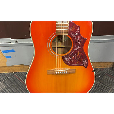 Epiphone Used Epiphone HUMMINGBIRD STUDIO 2 Color Sunburst Acoustic Guitar