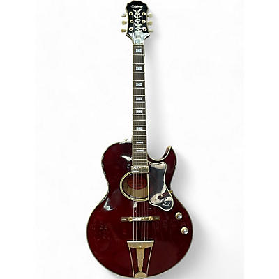 Epiphone Used Epiphone Howard Roberts Wine Red Hollow Body Electric Guitar