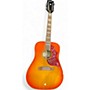 Used Epiphone Used Epiphone Hummingbird 12-String Cherry Sunburst 12 String Acoustic Electric Guitar Cherry Sunburst