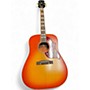 Used Epiphone Hummingbird 2 Tone Sunburst Acoustic Guitar 2 Tone Sunburst