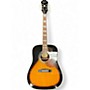 Used Epiphone Hummingbird Artist 2 Color Sunburst Acoustic Guitar 2 Color Sunburst