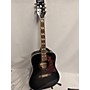 Used Epiphone Used Epiphone Hummingbird Black Burst Acoustic Guitar black burst