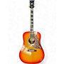 Used Epiphone Used Epiphone Hummingbird Cherry Sunburst Acoustic Guitar Cherry Sunburst