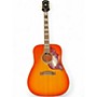 Used Epiphone Hummingbird Cherry Sunburst Acoustic Guitar Cherry Sunburst