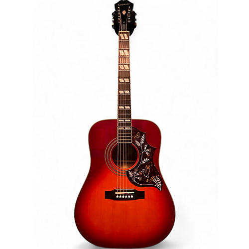 Epiphone Used Epiphone Hummingbird Honey Burst Acoustic Guitar Honey Burst