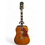 Used Epiphone Hummingbird Inispired by Gibson Heritage Cherry Sunburst Acoustic Electric Guitar Heritage Cherry Sunburst