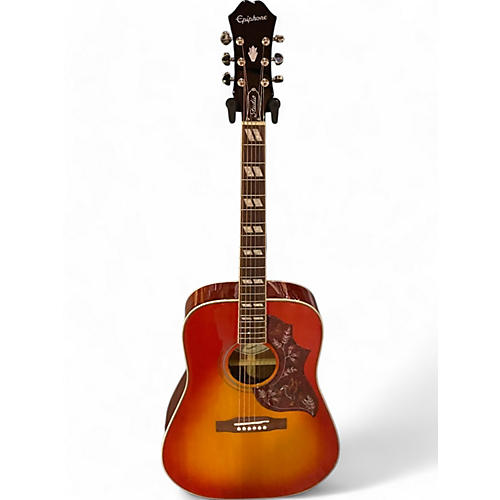 Epiphone Used Epiphone Hummingbird Pro 2 Color Sunburst Acoustic Electric Guitar 2 Color Sunburst