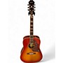 Used Epiphone Used Epiphone Hummingbird Pro 2 Color Sunburst Acoustic Electric Guitar 2 Color Sunburst