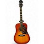 Used Epiphone Hummingbird Pro 2 Color Sunburst Acoustic Electric Guitar 2 Color Sunburst