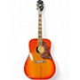 Used Epiphone Hummingbird Pro 2 Color Sunburst Acoustic Electric Guitar 2 Color Sunburst