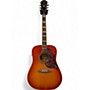 Used Epiphone Hummingbird Pro Heritage Cherry Sunburst Acoustic Electric Guitar Heritage Cherry Sunburst