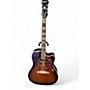 Used Epiphone Hummingbird Pro Tobacco Burst Acoustic Electric Guitar Tobacco Burst