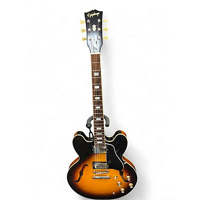 Used Epiphone IGC 1962 ES335 3 Color Sunburst Hollow Body Electric Guitar